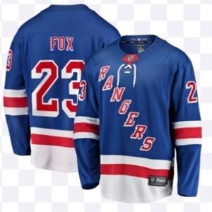 Fanatics Blue New York Rangers 1926 Patch Pullover